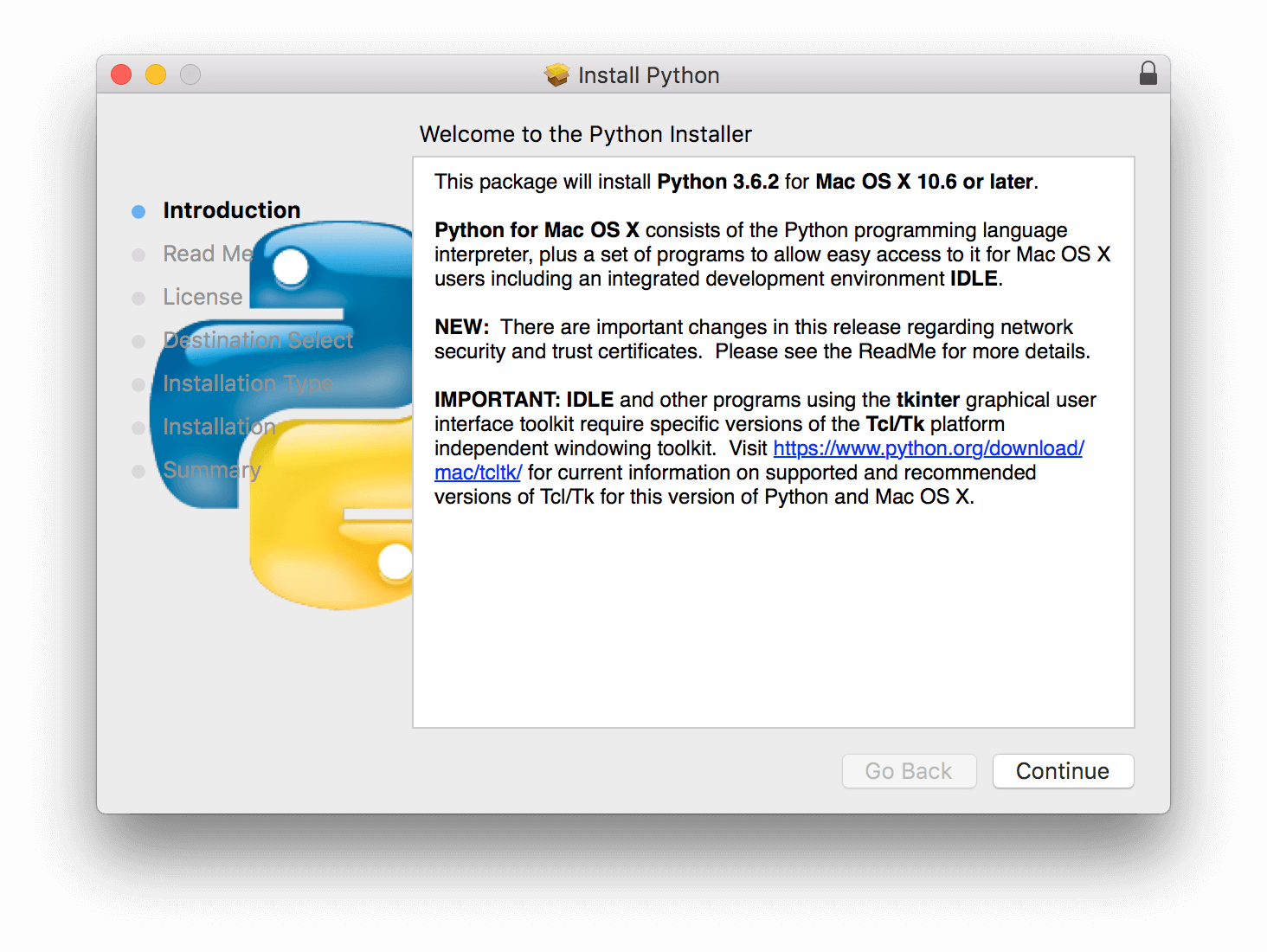 Which Python Version To Download For Macbook Air