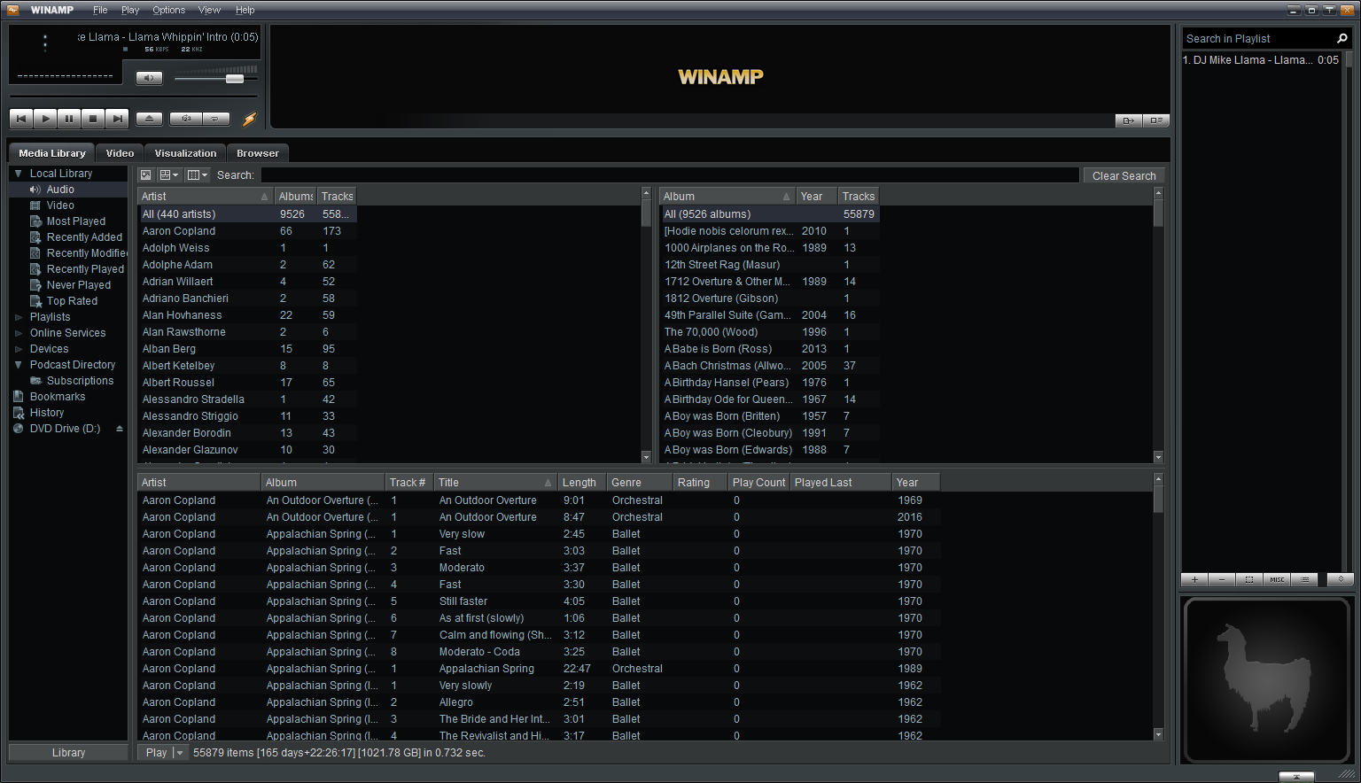 Winamp Online Services Not Working